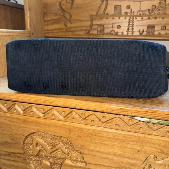 Dooney & Bourke Black East West Slouch Monogram Shoulder Bag - Picture 5 of 10